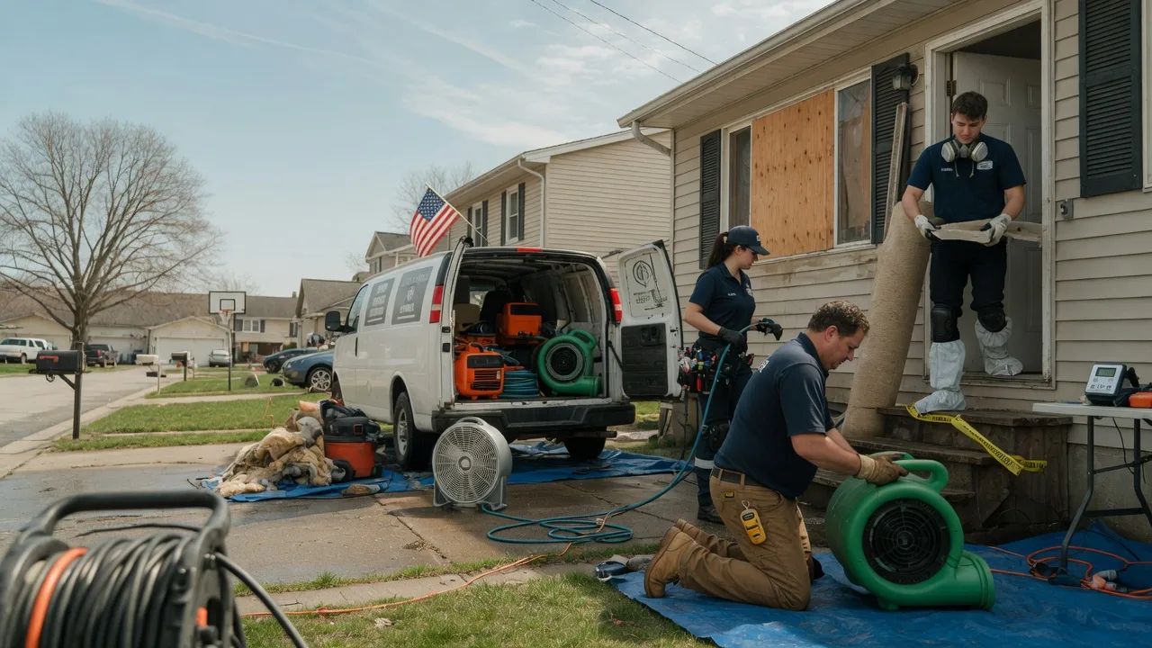 Water Damage Restoration in Henderson, WV near me